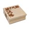 Fall Leaf Corner Acorns Thanksgiving Square Rubber Stamp for Stamping Crafting